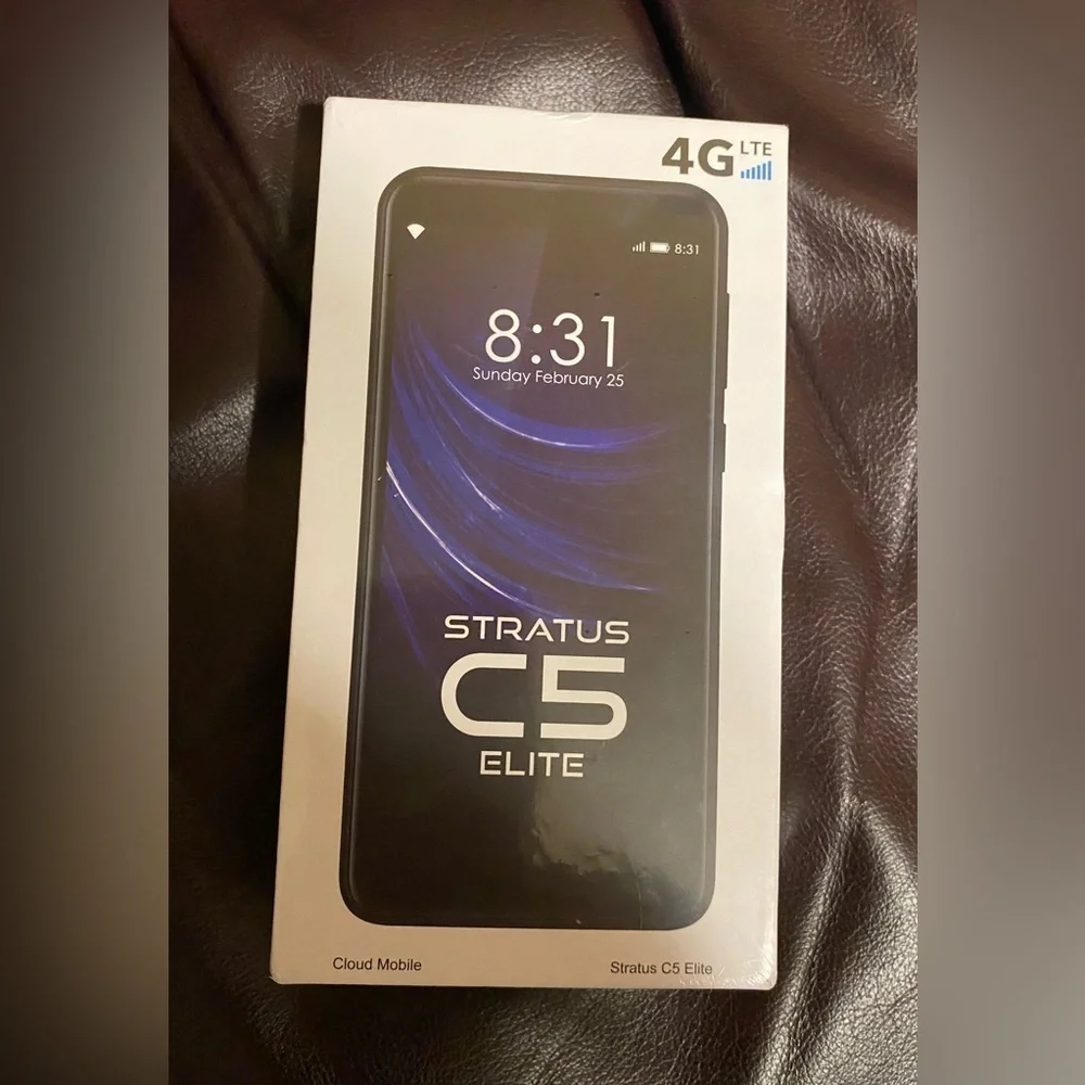 Cloud Mobile Stratus - NEW-C5 Elite-16GB Smartphone Powered by Android (sealed)